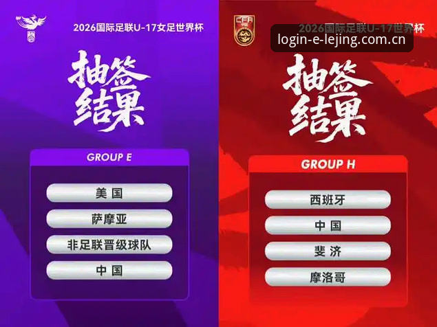 U17世界杯抽签揭晓：中国男女足3条突围路径与5大看点